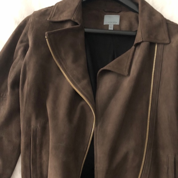 Suede Moto jacket - Picture 5 of 6
